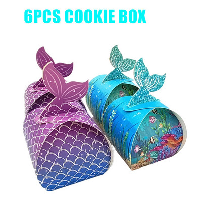 Sellő téma Születésnapi parti díszek sellő eldobható evőeszközök csésze tányérok lányoknak sellő parti kellékek