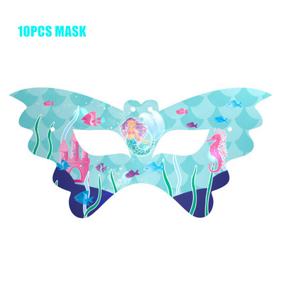 Sellő téma Születésnapi parti díszek sellő eldobható evőeszközök csésze tányérok lányoknak sellő parti kellékek