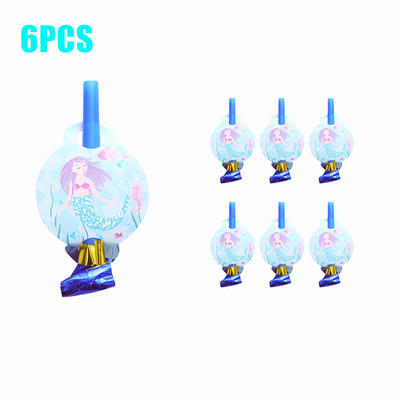 Sellő téma Születésnapi parti díszek sellő eldobható evőeszközök csésze tányérok lányoknak sellő parti kellékek