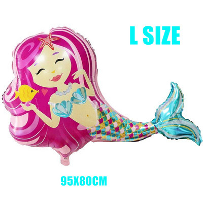 Sellő téma Születésnapi parti díszek sellő eldobható evőeszközök csésze tányérok lányoknak sellő parti kellékek