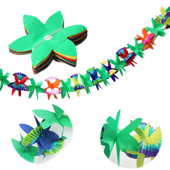 Хавайски парти декорации Фламинго Гирлянди Банер Балони за ALOHA Луау Парти Тропическо лято Плаж Консумативи за рожден ден