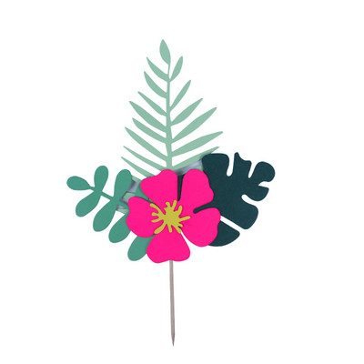 Hawaii buli díszek Flamingó füzérek Banner léggömbök ALOHA Luau Party Tropical Summer Beach Születésnapi parti kellékek