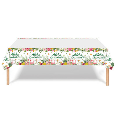 Hawaii buli díszek Flamingó füzérek Banner léggömbök ALOHA Luau Party Tropical Summer Beach Születésnapi parti kellékek