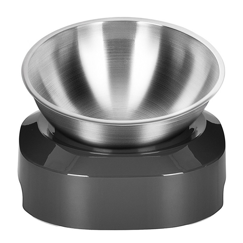 Rozsdamentes acél macskatál Könnyen tisztítható kutyaeledel- és itatótálak fémállvánnyal Macskák Kutyák Dupla kisállat etetőtál