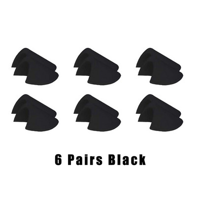 6 perechi tampoane de cusut pentru umeri femei/bărbați set-in spumă burete tampoane pentru umeri tampoane pentru tricotaje pentru blazer haine accesorii de cusut