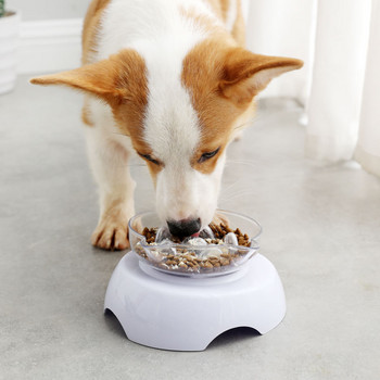 Μπολ για γάτες αργής τροφοδοσίας με αντιολισθητική βάση που πλένεται για γάτες Ταΐστρες σκύλων για πόσιμο νερό Προμήθειες για μπολ υγιεινής διατροφής για κατοικίδια
