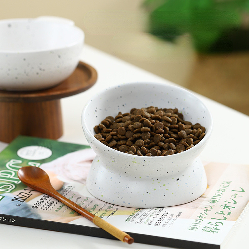 Μπολ για γάτες Μπολ με τροφή για κατοικίδια πορσελάνινο μπολ τροφοδοσίας σκύλου Προστασία λαιμού Μπολ με ψηλά πόδια Μπολ Κεραμικό μπολ για κατοικίδια Μπολ με νερό για γάτα Μπολ για κατοικίδια