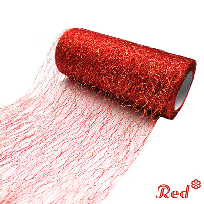 15 cm 10 jardų tiulio ritininis organzos audinys juostelė Tutu sijonas vestuvinė puokštė kėdė juosta stalo bėgikas Gimtadienio vakarėlio dekoravimas 9,2 mln.