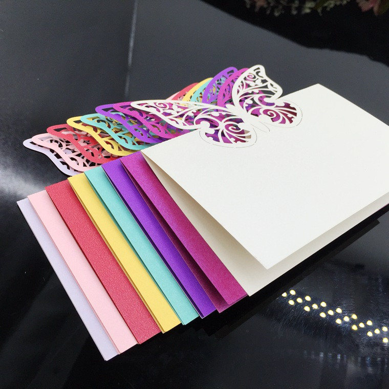 50 vnt lazeriu pjovimo vestuviniai atvirukai vestuviniai vardo atvirukai Vestuviniai kvietimai Dekoravimo reikmenys palankiai