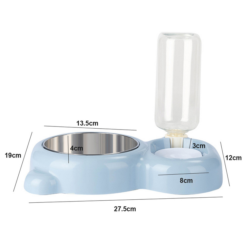 jauns mājdzīvnieku automātiskais ūdens padevējs pārtikas dozators pārnēsājams suņu kaķu ūdens padeves padevējs suņu kaķu mājdzīvnieku piederumu bļodiņai