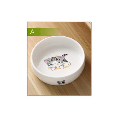 új érkezés mul-style Szuper aranyos macska tál kerámia nyomtatás macskaeledel tál állateledel tál vizestál kisállat kellékek kisállat etető tál