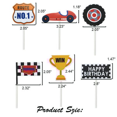 Motokrossi sünnipäevapeo kaunistus tordi tassikoogi toppers Mootorratta bänneri koogikaunistus meeste või poiste sünnipäevapeo tarvikutele