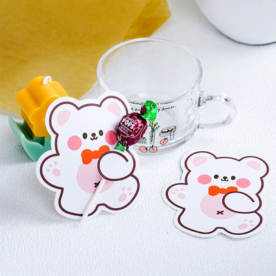 50 gab. jauks dzīvnieks, pīle, lācis, konfektes, konfektes, dekorācijas kartītes kāzu bērnu dzimšanas dienas svinībām, piederumi trušiem dāvanu aksesuāri