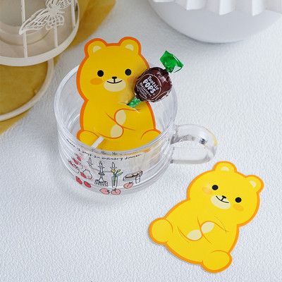 50 gab. jauks dzīvnieks, pīle, lācis, konfektes, konfektes, dekorācijas kartītes kāzu bērnu dzimšanas dienas svinībām, piederumi trušiem dāvanu aksesuāri