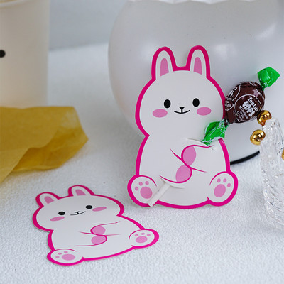 50 gab. jauks dzīvnieks, pīle, lācis, konfektes, konfektes, dekorācijas kartītes kāzu bērnu dzimšanas dienas svinībām, piederumi trušiem dāvanu aksesuāri