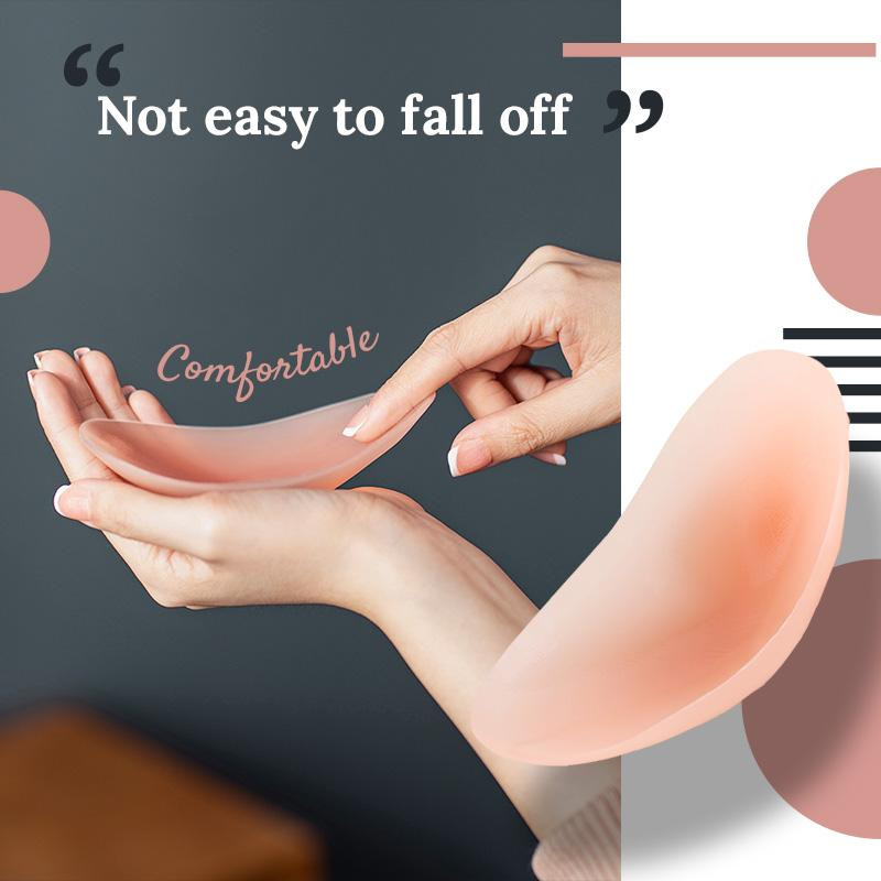 1pora nematomų pečių pagalvėlių Nuimami kvėpuojantys silikoniniai pečių įklotai Dekoratyviniai pečių įklotai Drabužių siuvimo priedai