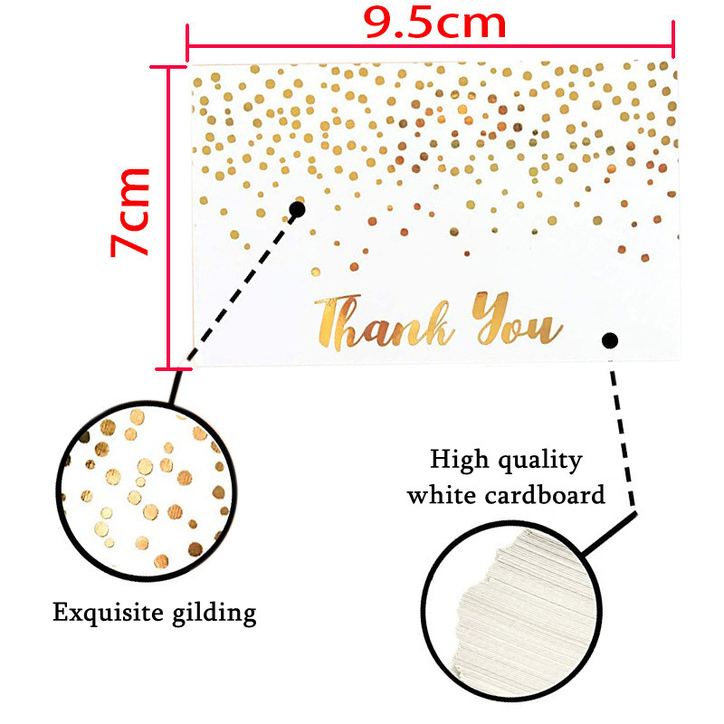 50/100 gab. Apzeltīta balta apsveikuma kartīte Pastkarte Paldies, atstājiet ziņojumu Papīra kartītes Kāzu ballīte Mīlestības kūka Ziedi Dāvanu karte