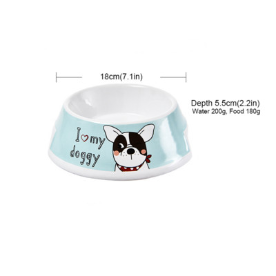 Cat Bowl Χαριτωμένο κεραμικό μπολ με παχύ τοίχωμα κινουμένων σχεδίων για ταΐζοντας προμήθειες κατοικίδιων