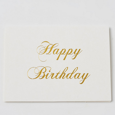 40db/tétel Aranyozás Kézírás Fehér Egyszerű Party Üdvözlőkártya/Köszönöm Hagyjon üzenetet Papír Kártyák Esküvői Szerelem/Otthon