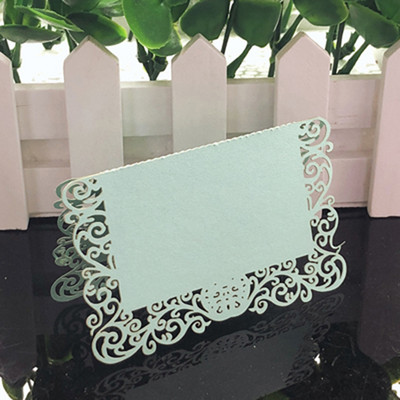 50db Csipke Név Helykártyák Esküvői Dekoráció Gyöngyházfényű Asztaldekor Asztalnév Üzenet Üdvözlőlap Esküvői Party kellékek