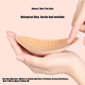 Silikona plecu spilventiņi 1 pāris sievietēm vīriešu apģērbi, neslīdoši, neredzami līmējoši plecu pastiprinātāji, atkārtoti lietojami plecu spilventiņi