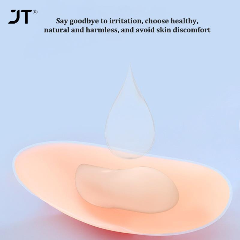 2 vnt. Neslystantys pečių pagalvėlės stačiu kampu netikri pečių pagalvėlės silikoniniai pečių daugkartiniai lipnūs pečių lipdukai, vienodi