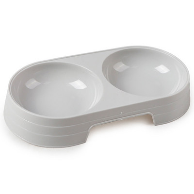 Cat Dog Dupla kisállattálak Etető- és itatótálak Etető-vízetető kutyakölyökkutyáknak Macskák Háziállat-kellékek etetőedények