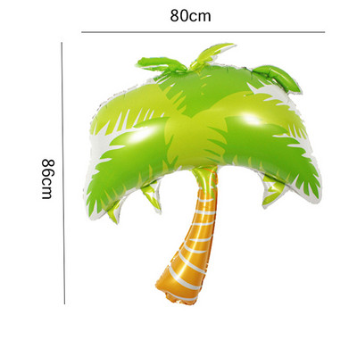 Plaukimo baseinas Reivo vakarėlio dekoracijos Su gimtadieniu Vienkartiniai stalo reikmenys Popieriniai lėkštės Puodeliai Balionai Havajietiški vestuvių reikmenys