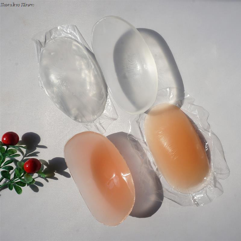 1 pár S/L váll push-up párna láthatatlan puha szilikon tapadó erősítő párna