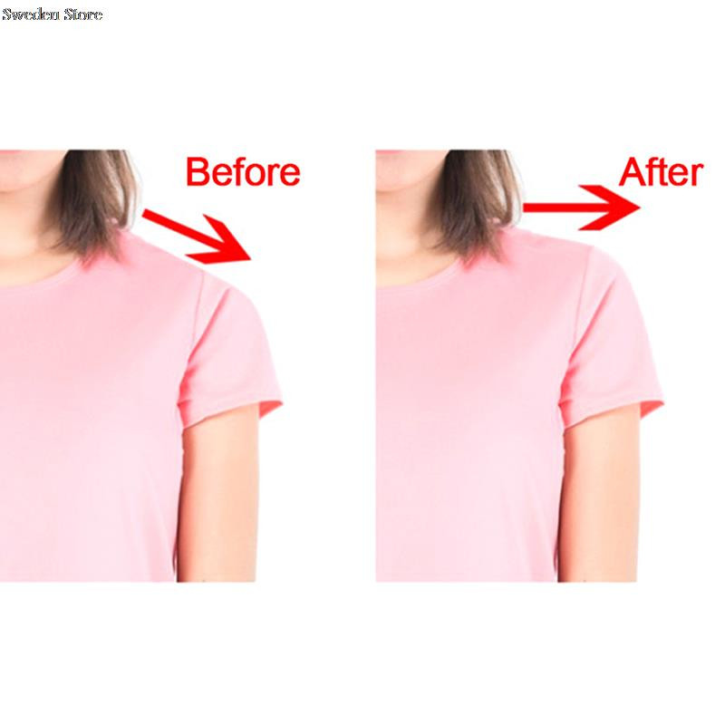 1 pár S/L váll push-up párna láthatatlan puha szilikon tapadó erősítő párna