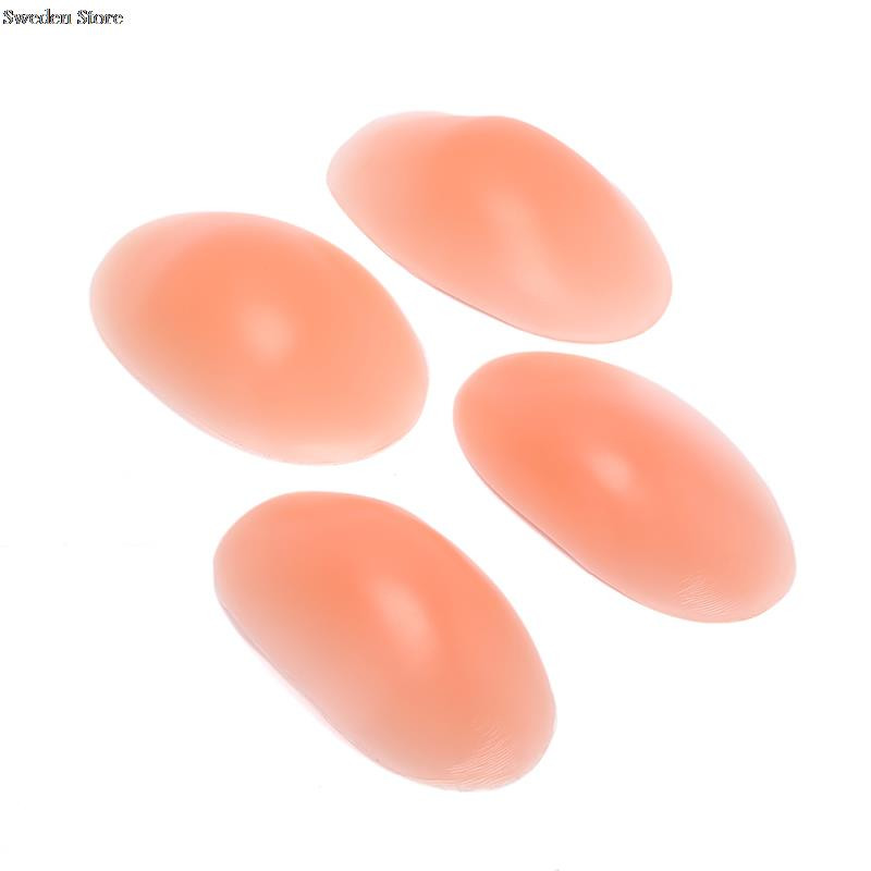 1 pár S/L váll push-up párna láthatatlan puha szilikon tapadó erősítő párna