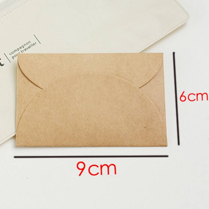 20vnt rankų darbo mini rankdarbių popierinis vokas rudas popierinis maišelis daugiafunkcis dovanų kortelės vokas vestuvių vakarėlio gimtadienio kvietimas