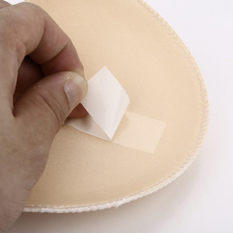 1 pár varrásmentes vállpárna női férfi ruhák csúszásgátló vállszivacs párna Vállalkotó Öntapadó vállpárna