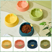 Csúszásmentes virágforma Kisállattál Fröccsenésmentes műanyag macska vizestál virágforma Felborulásgátló levél dekoráció Kutyák Ételek macskák