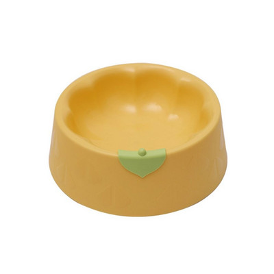 Csúszásmentes virágforma Kisállattál Fröccsenésmentes műanyag macska vizestál virágforma Felborulásgátló levél dekoráció Kutyák Ételek macskák