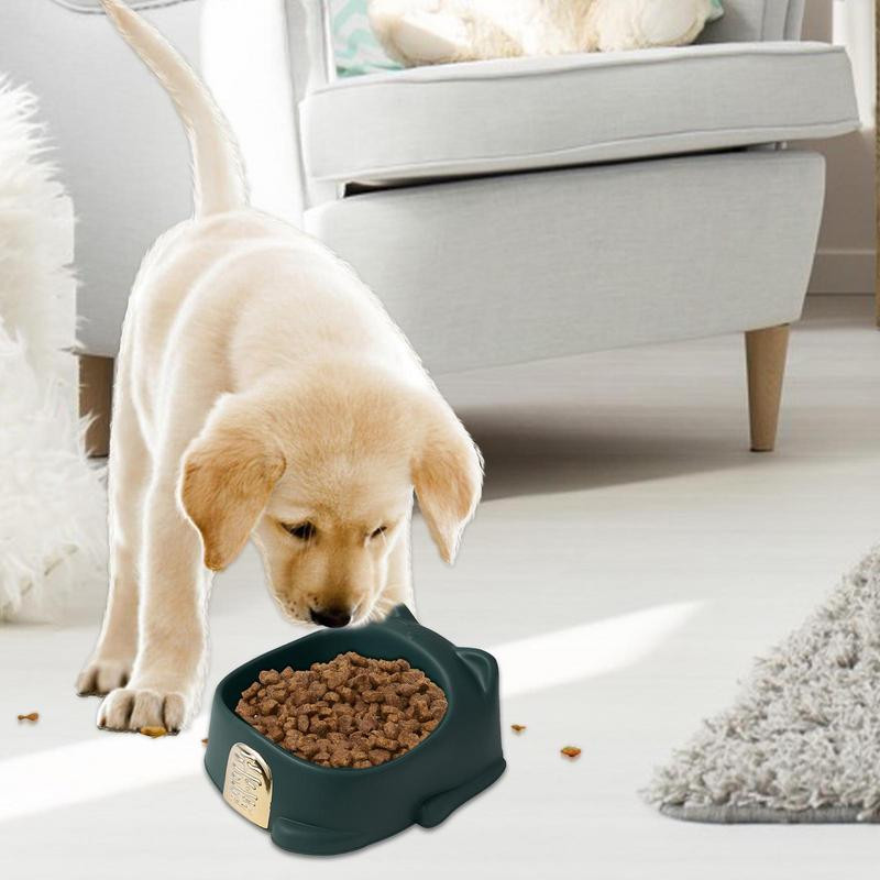 Macskaetetőtálak Állófülű, befűzött állateledel-tál Kreatív Aranyos macskaarc Állatetető tál Cicaetető edény Kisállatkellékek