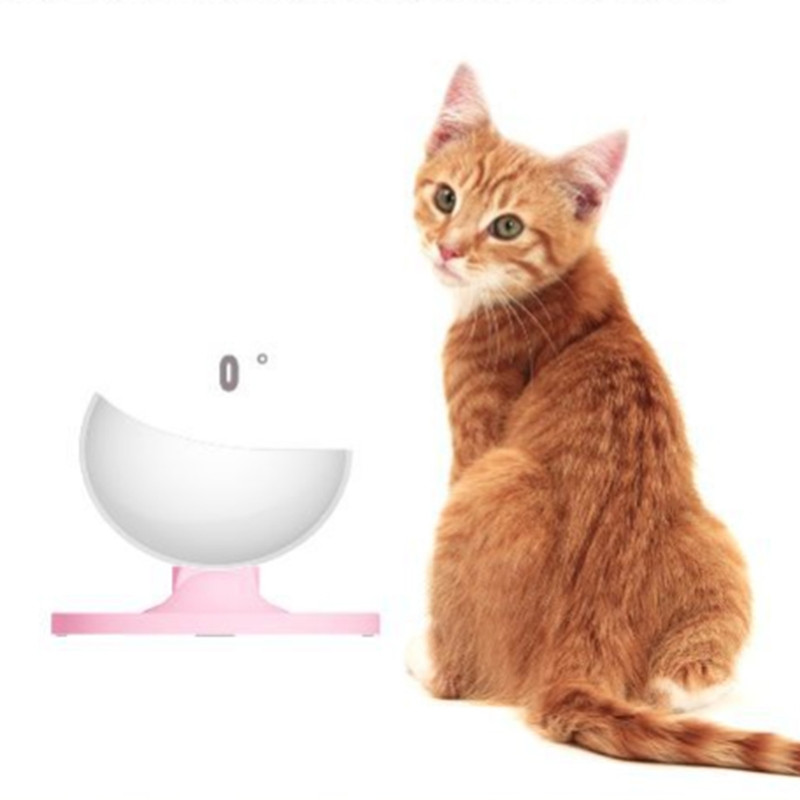 67JE Bol pentru hrana pentru animale de companie Bol de apă/hrănire din plastic de calitate alimentară pentru pisici/câini Durabil