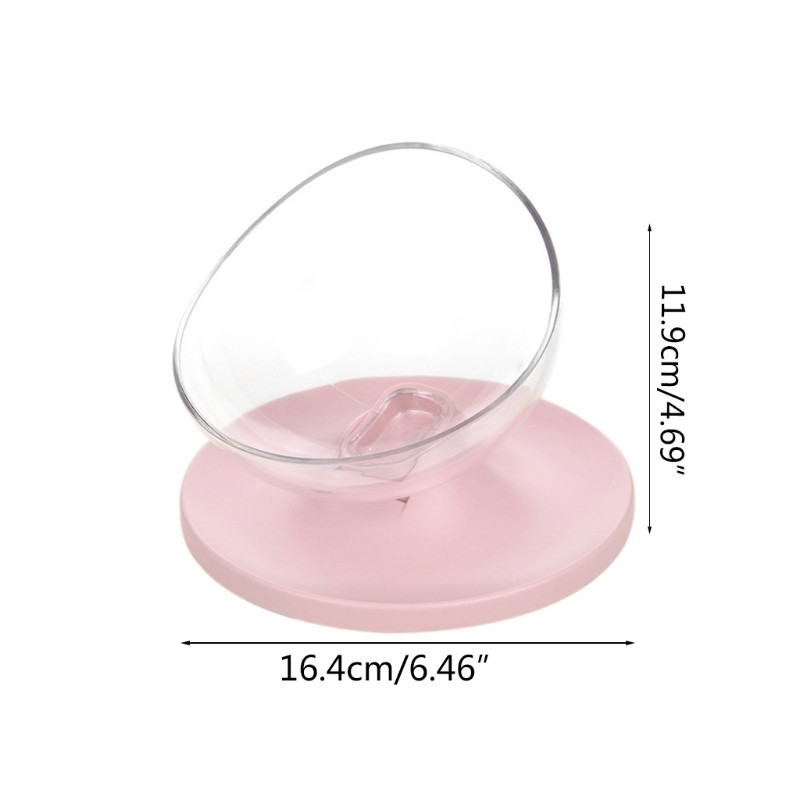 67JE Bol pentru hrana pentru animale de companie Bol de apă/hrănire din plastic de calitate alimentară pentru pisici/câini Durabil