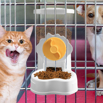 Gravity Feeder Food Feeder Bowl για αποσπώμενες αυτόματες ταΐστρες κατοικίδιων για γάτες για σκύλος κουνάβι Hedgehog Puppy Chinchilla Rabbit Kitten
