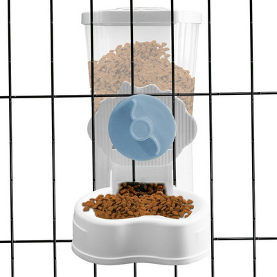 Gravitációs etető etetőtál macskákhoz Levehető kisállat automatikus etetők kutyagörényhez sün kölyök csincsilla nyúl cica