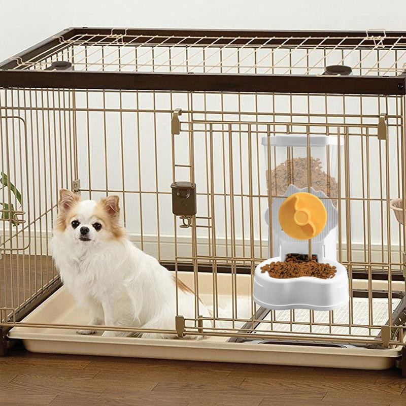 Gravitációs etető etetőtál macskákhoz Levehető kisállat automatikus etetők kutyagörényhez sün kölyök csincsilla nyúl cica