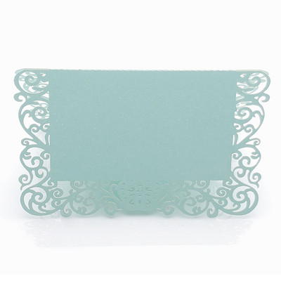 50db Csipke Név Helykártyák Lézerrel vágott Születésnapi Party Favor Esküvői Dísz Asztaldekor Barkácsasztal név Üzenet Üdvözlőlapok