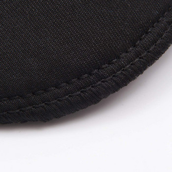 4 чифта комплект подплънки за рамене от пяна Полиестерна подложка за жени Мъже Тийнейджъри Аксесоари за шиене Комплект дрехи Подплънки за рамене Бели и черни