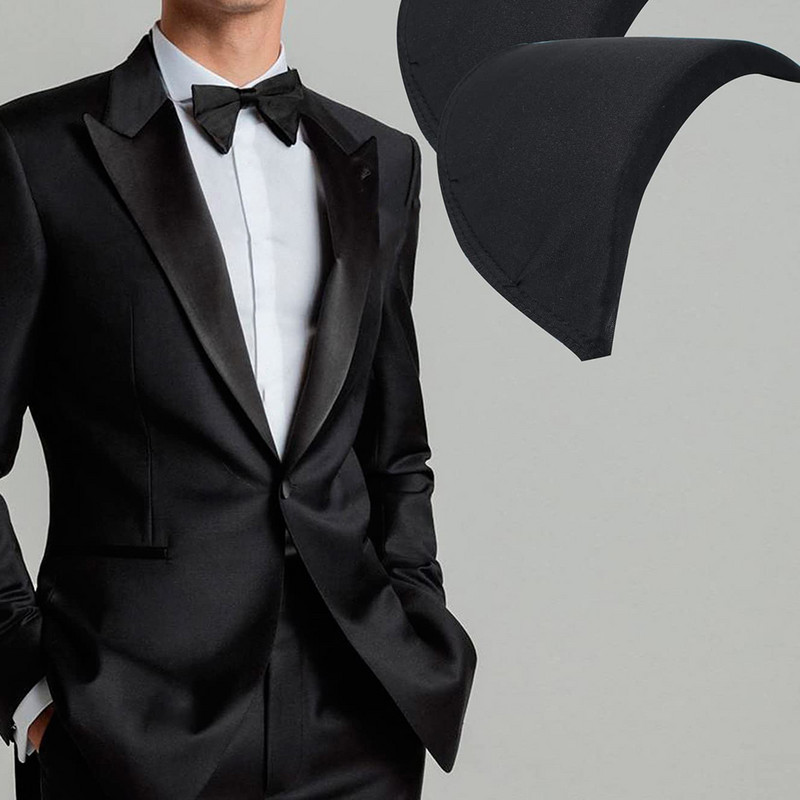 4 poros putplasčio pečių pagalvėlės, poliesterio įklotas moterims, vyrams, paaugliams, siuvimo priedai, drabužiai, įmontuoti pečių pagalvėlės, baltos ir juodos