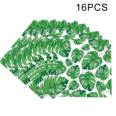 Havaju mākslīgās tropiskās palmu lapas Vasaras džungļu tematiskā ballīte Kāzu dzimšanas diena Mājas dekorēšana Flamingo Luau ALOHA ballīte