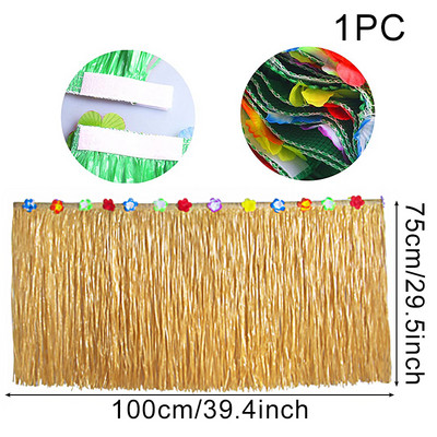 Havaju mākslīgās tropiskās palmu lapas Vasaras džungļu tematiskā ballīte Kāzu dzimšanas diena Mājas dekorēšana Flamingo Luau ALOHA ballīte