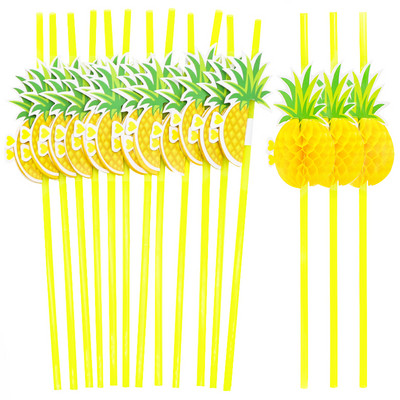 Havaju mākslīgās tropiskās palmu lapas Vasaras džungļu tematiskā ballīte Kāzu dzimšanas diena Mājas dekorēšana Flamingo Luau ALOHA ballīte