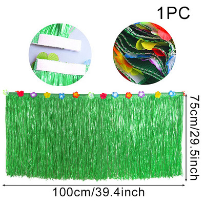 Havaju mākslīgās tropiskās palmu lapas Vasaras džungļu tematiskā ballīte Kāzu dzimšanas diena Mājas dekorēšana Flamingo Luau ALOHA ballīte