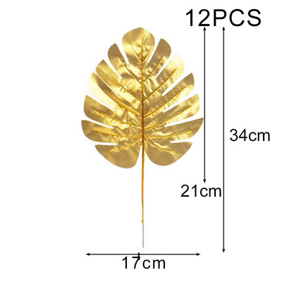 Havaju mākslīgās tropiskās palmu lapas Vasaras džungļu tematiskā ballīte Kāzu dzimšanas diena Mājas dekorēšana Flamingo Luau ALOHA ballīte