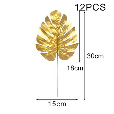Havaju mākslīgās tropiskās palmu lapas Vasaras džungļu tematiskā ballīte Kāzu dzimšanas diena Mājas dekorēšana Flamingo Luau ALOHA ballīte
